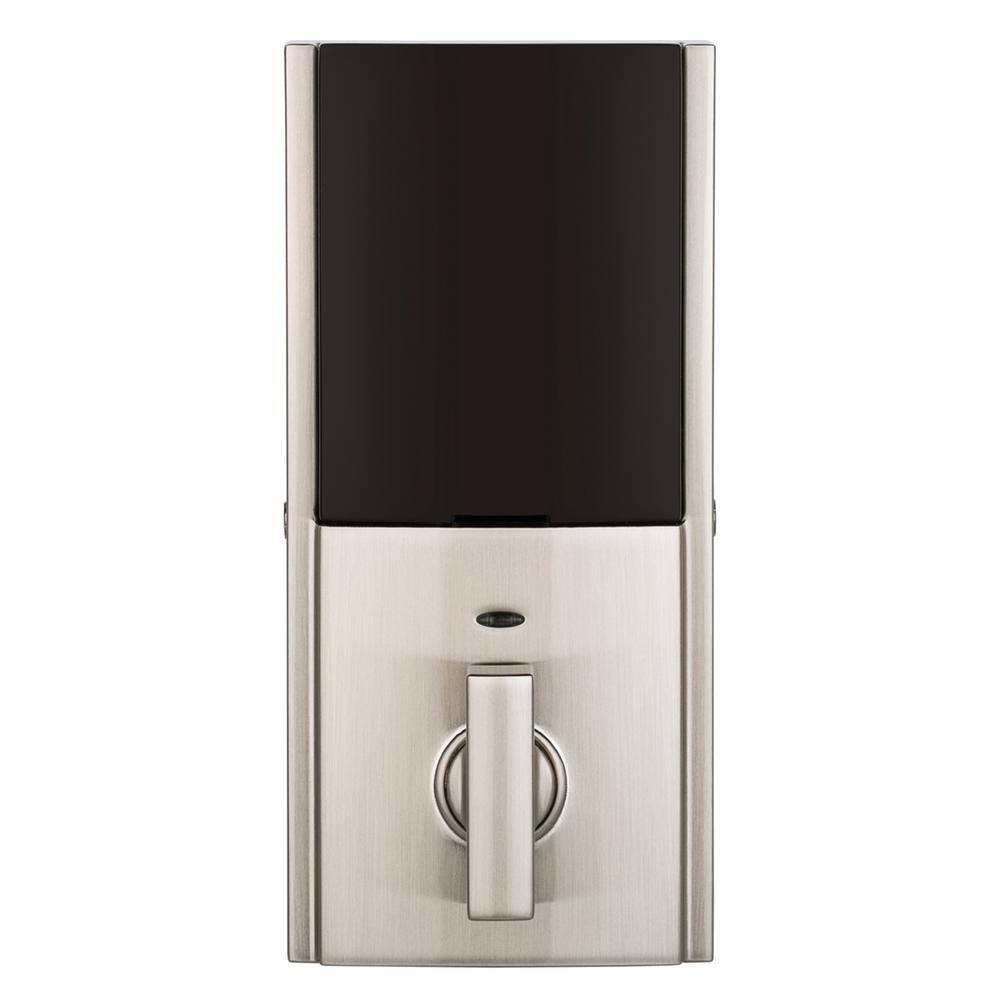 Kwikset SmartCode 914 Zigbee 3.0 Contemporary Satin Nickel Single Cylinder Electronic Deadbolt Featuring SmartKey Security 914CNTZB315CP