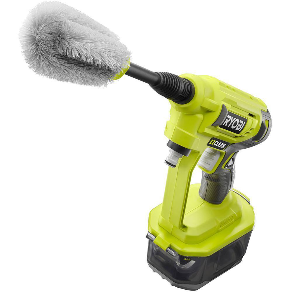 RYOBI RY120350-CMB1 ONE+ 18V EZClean 320 PSI 0.8 GPM Cordless Cold Water Power Cleaner (Tool Only) with Foam Blaster and Wash Brush