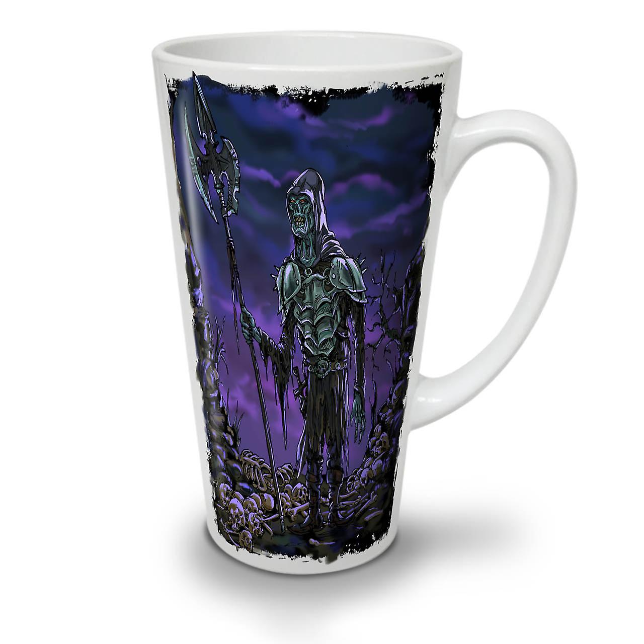 Grave Brain Creepy NEW White Tea Coffee Ceramic Latte Mug 17 oz | Wellcoda