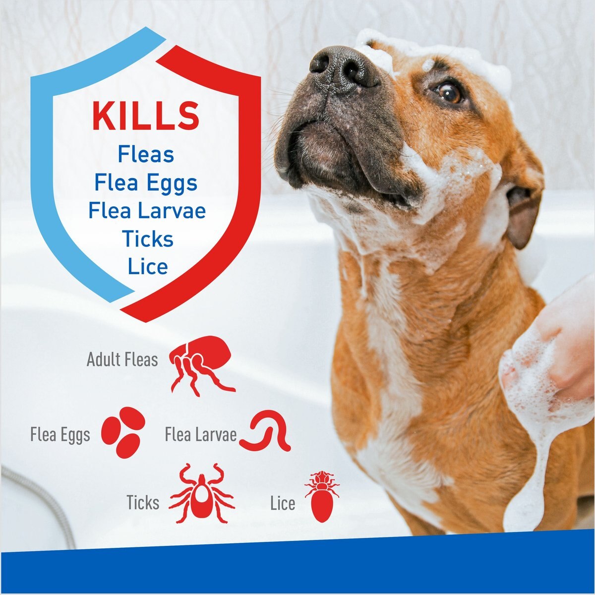 Adams Plus Flea and Tick Shampoo w/Precor