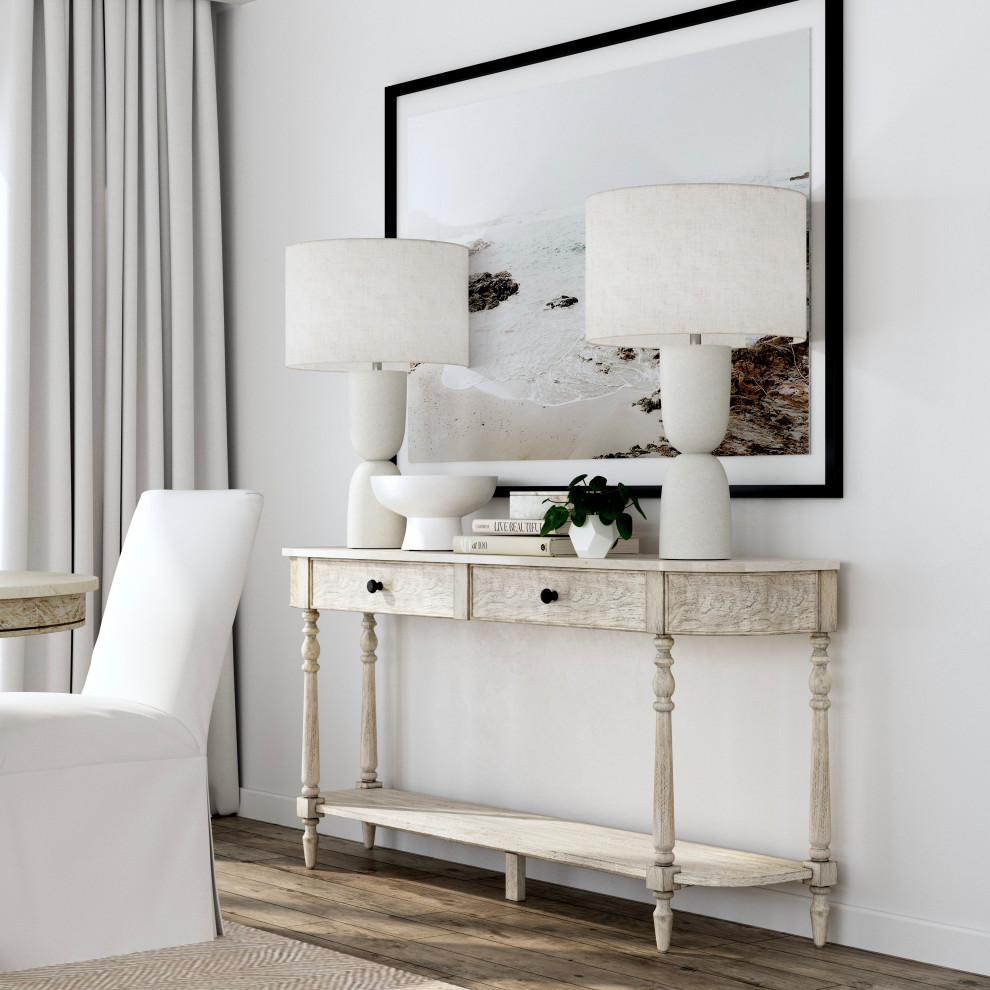 Danielle 65 quot2 Drawer Console Table   Transitional   Console Tables   by Butler Specialty Company  Houzz