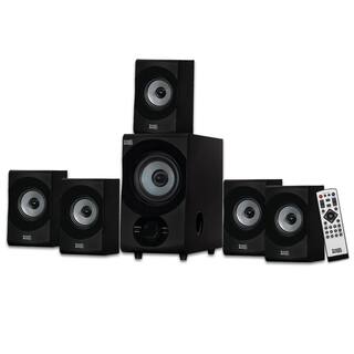 Acoustic Audio by Goldwood Bluetooth Home Theater 5.1 Speaker System with USB  SD AA5172