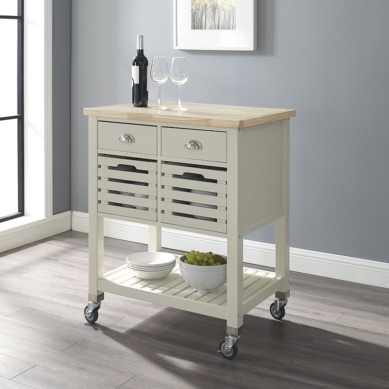 Linon Robbin BB Kitchen Cart