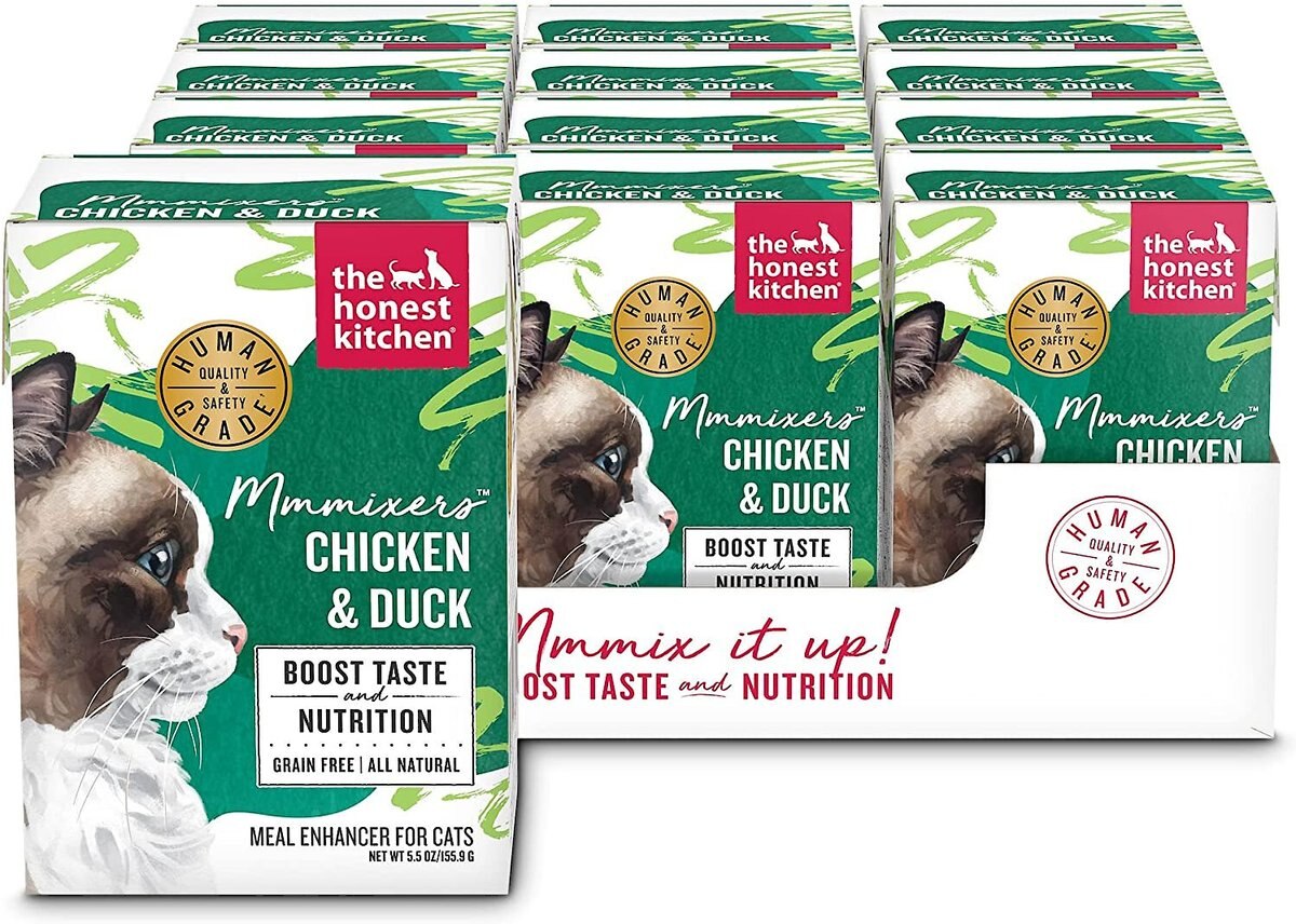 The Honest Kitchen Mmmixers  Chicken and Duck Cat Food Topper