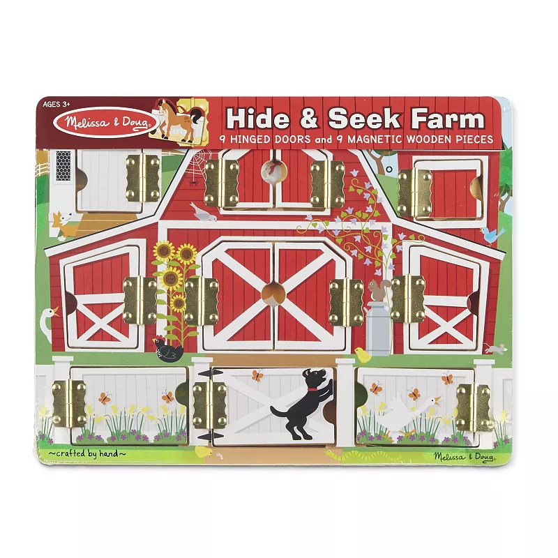 Melissa and Doug Magnetic Farm Hide and Seek