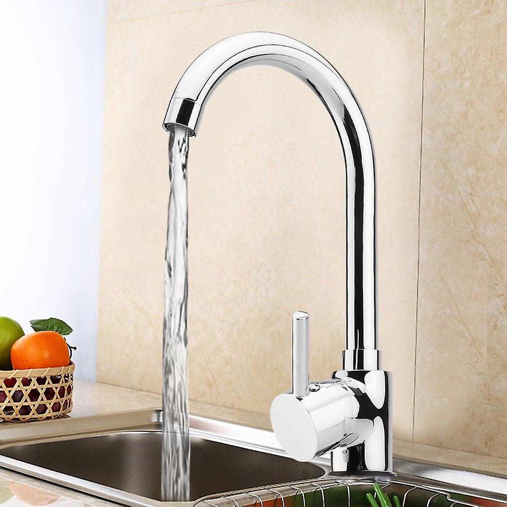 Kitchen Single Handle Lever Swivel Spout Sink Basin Water Tap Mixer Faucet