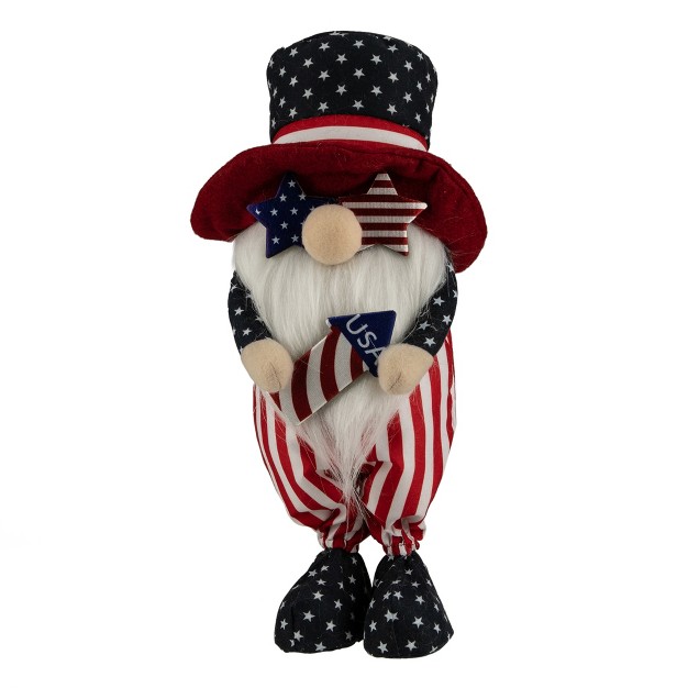 Patriotic Rocket 4th Of July Americana Gnome