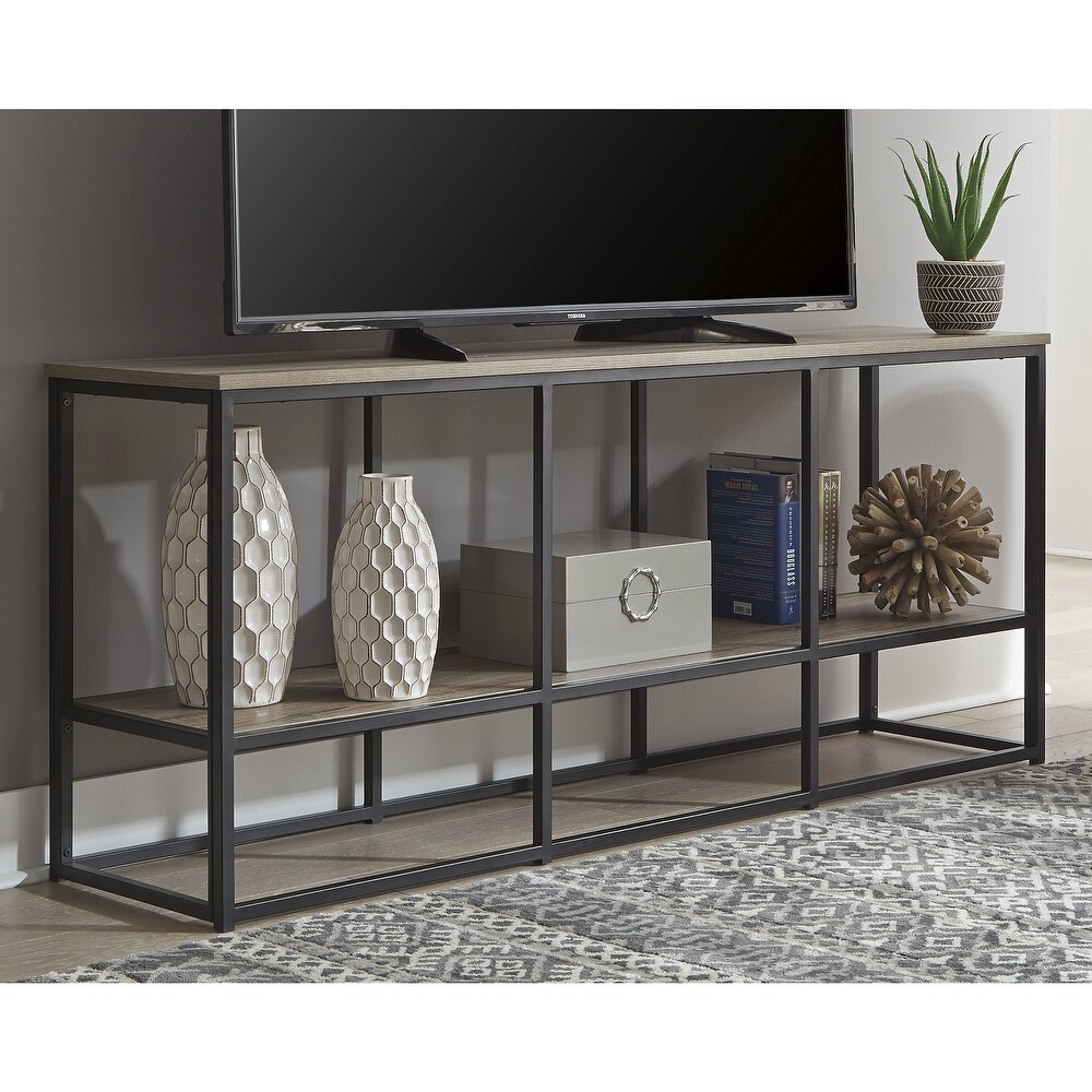 Wadeworth Contemporary Extra Large TV Stand  Blue