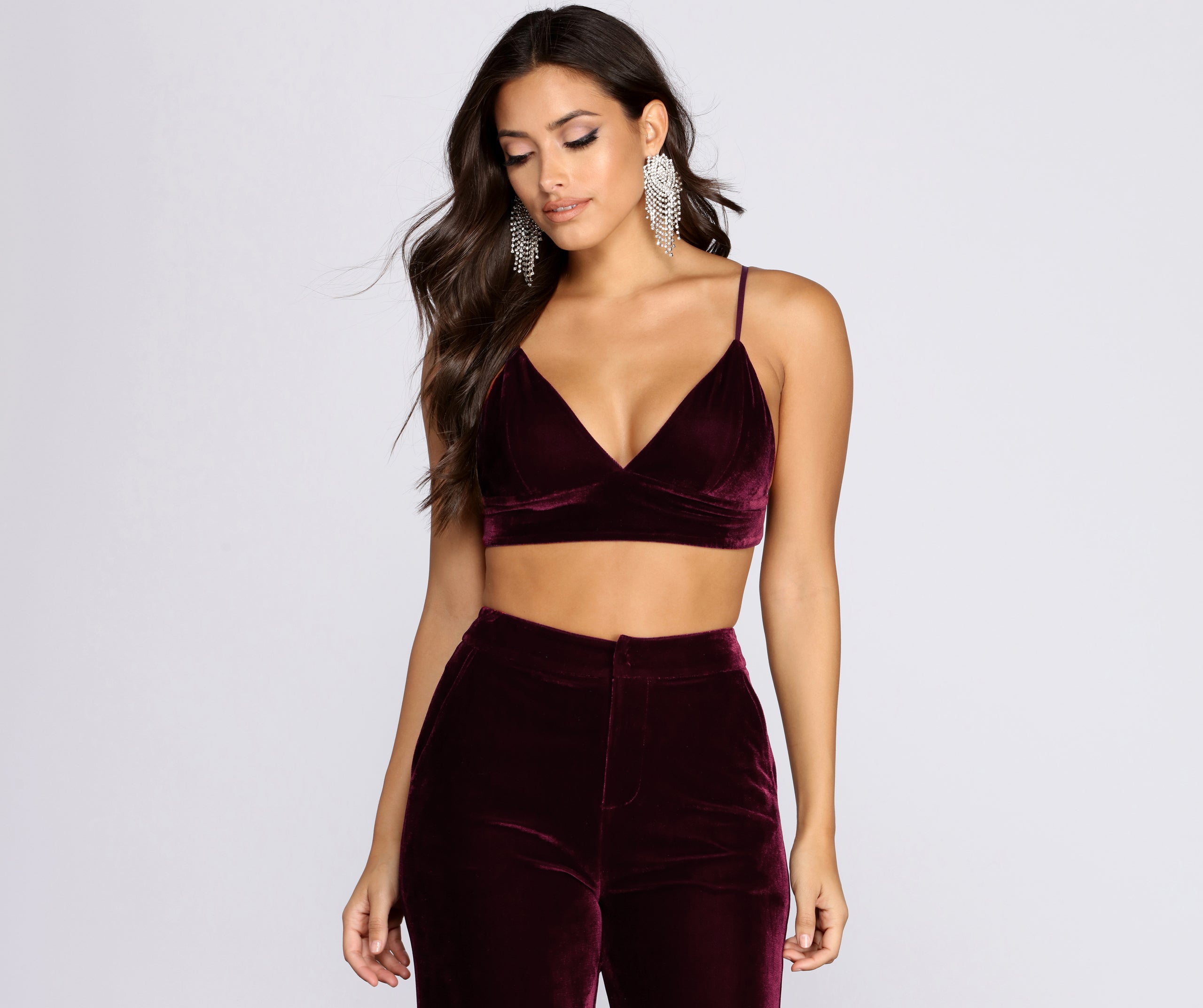 Velvet Glamour Bralette