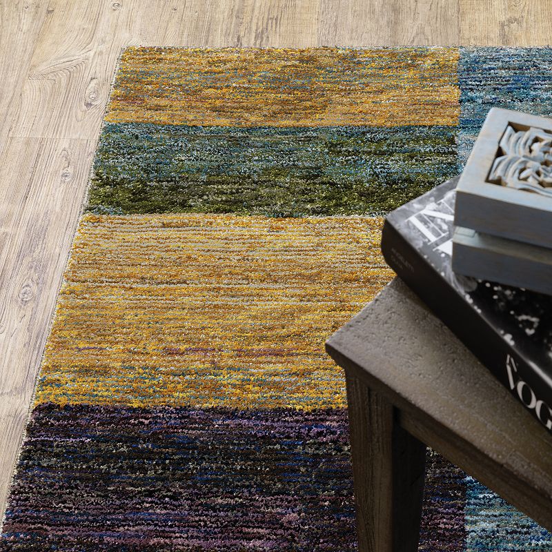 StyleHaven Sutton Contemporary Fading Geo Rug