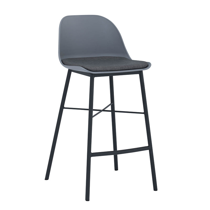 LAXMI Counter Stool - Grey & Black