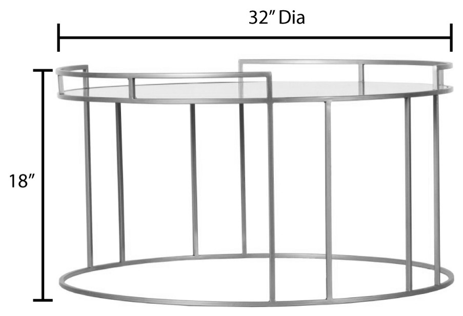 Surya Gossamer GSS 001 Coffee Table   Contemporary   Coffee Tables   by Surya  Houzz