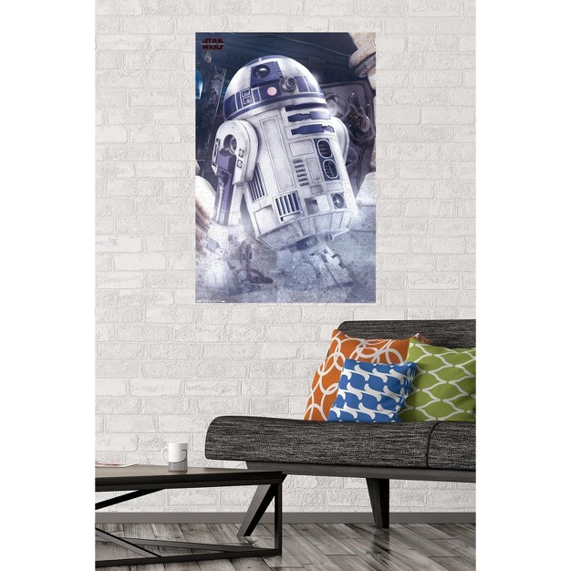 Trends International Star Wars The Last Jedi R2 d2 Unframed Wall Poster Prints