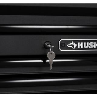 Husky 72 in. W x 23 in. D Heavy Duty 9-Drawer Top Tool Chest in Matte Black H72CH9HD