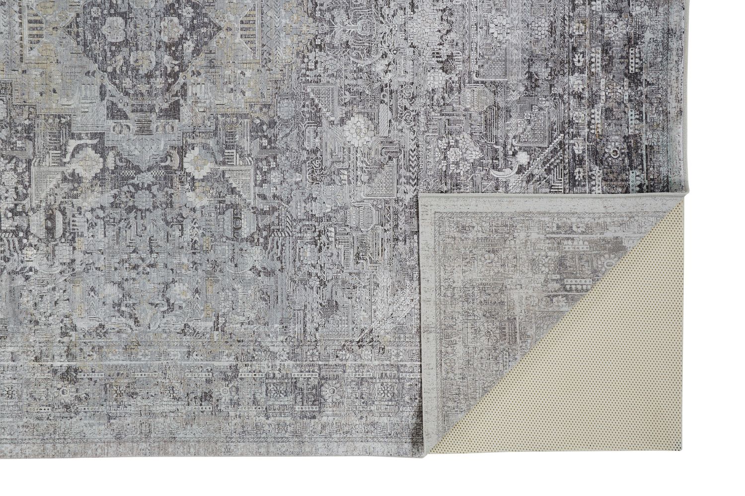 Melmas Gray Rug by BD Fine