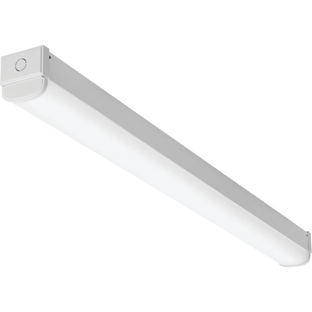 Lithonia Lighting CLX 8 ft. 220-Watt Equivalent Integrated LED White Strip Light Fixture CLX L96 10000LM SEF RDL MVOLT GZ10