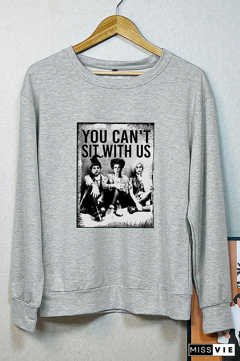 You Can't Sit With Us Halloween Crewneck Sweatshirt Wholesale