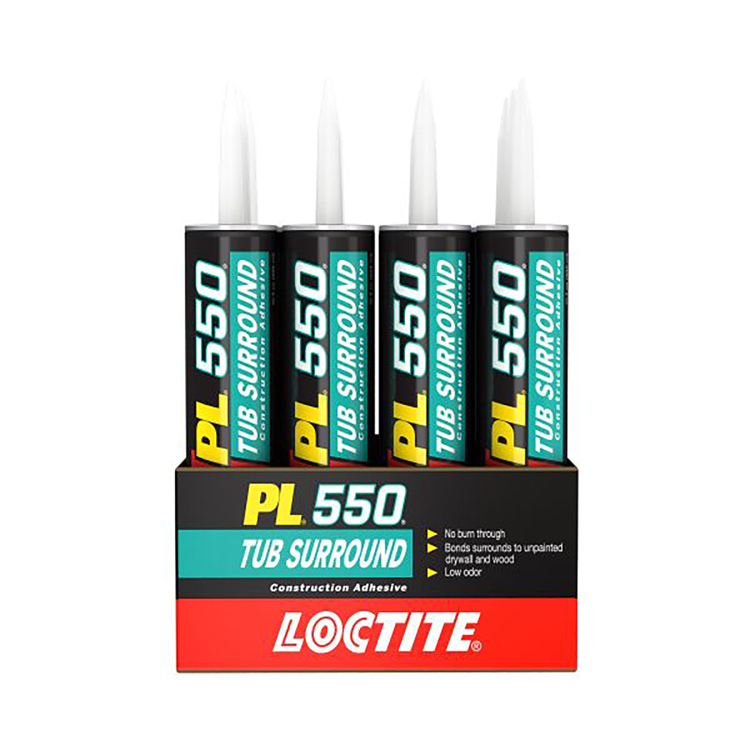 Loctite PL 550 Tub Surround Acrylic Latex Construction Adhesive 10 oz