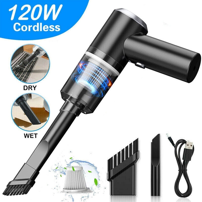 120W Cordless Handheld Vacuum for Car and Home