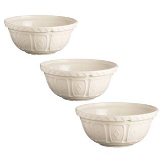 Mason Cash Cane 3-Piece Cream Mixing Bowl Set 1800.155