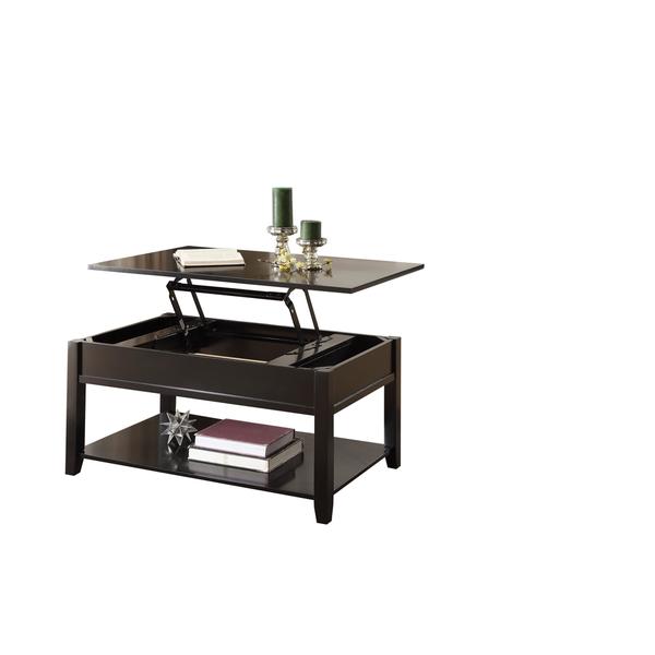 Acme Furniture Malachi Black MDF/Wood/Veneer Coffee Table and End Table