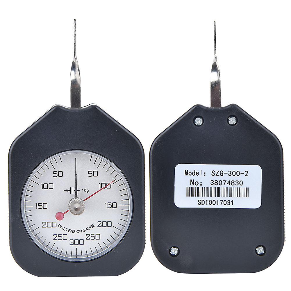 Plastic Pointer Type Double Needles Tension Meter Analog Dial Gauge Measuring Tool(szg-300-2)