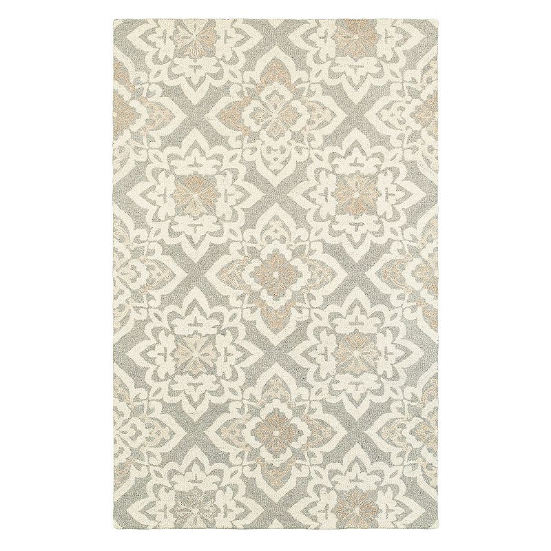 StyleHaven Cadence Floral Lattice Wool Rug