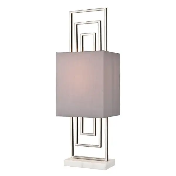 Marstrand 30'' High 1-Light Table Lamp - Satin Nickel