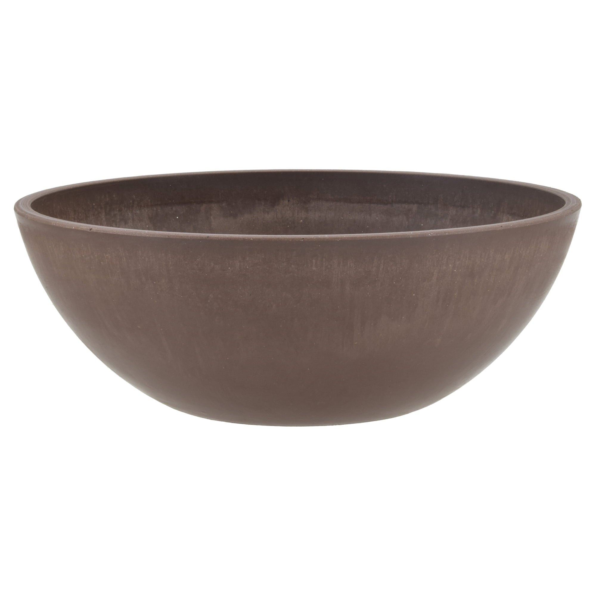 Arcadia Garden Products 8" PSW Garden Bowl, Chocolate