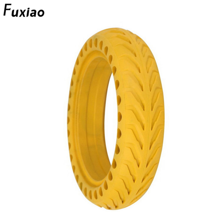 Fuxiao 8 1/2*2 Xiaomi Mi Essential Electric Scooter Honeycomb Tubeless Tire Rubber 8.5 Inch Non Pneumatic Solid Tyre Spare Parts