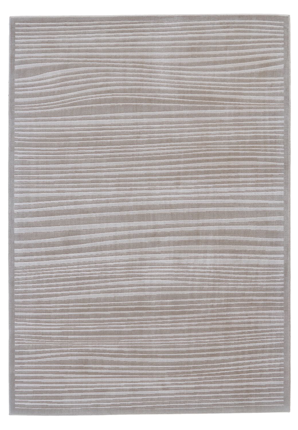 Sheena Taupe and Silver Rug by BD Fine