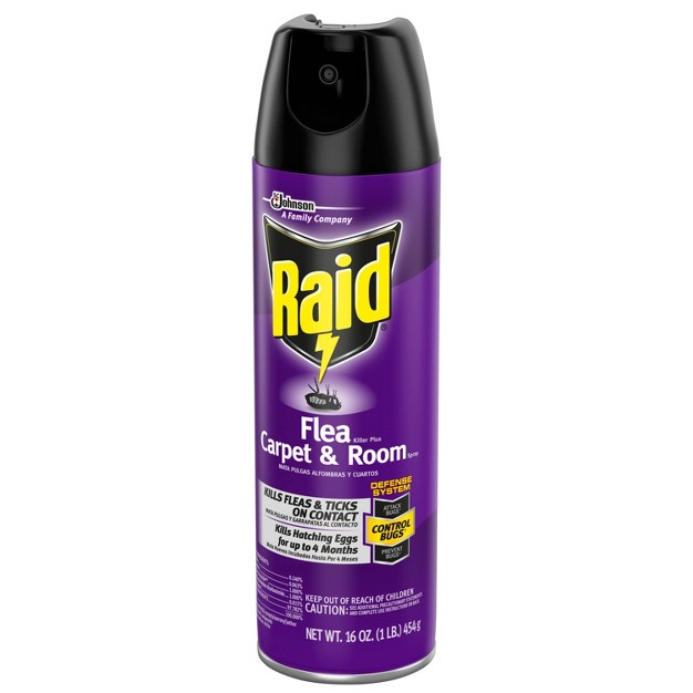 Raid Flea Killer Plus Carpet amp Room Spray 16oz