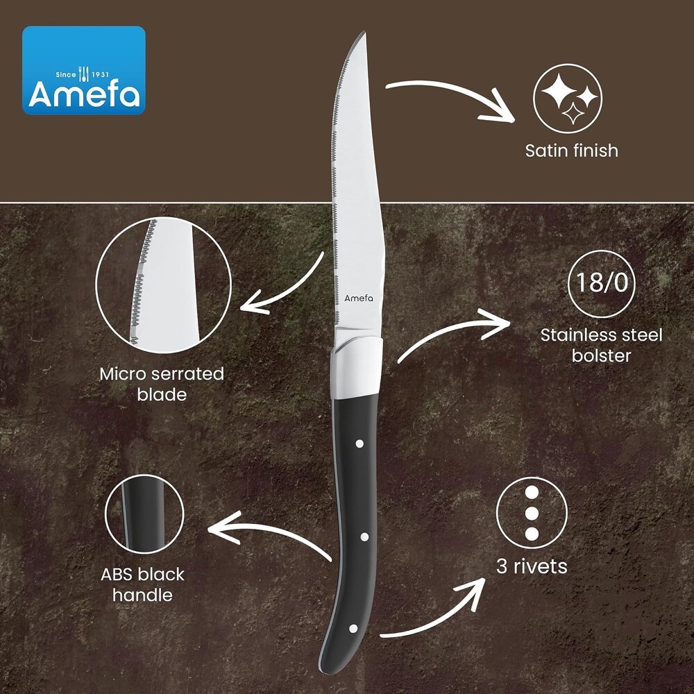 Amefa Royal Steak Knives Set of 6