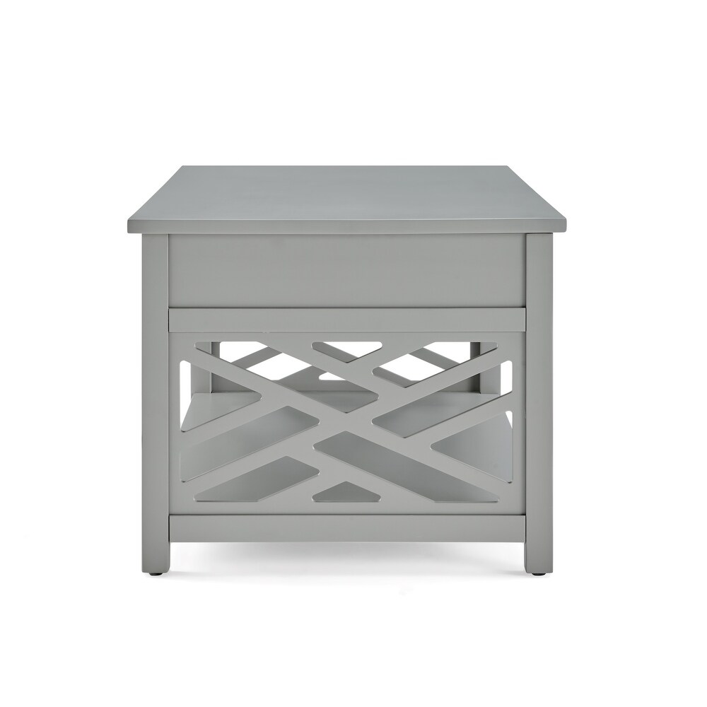 Porch   Den Altadena 3 piece Coffee and End Table Set with Drawers