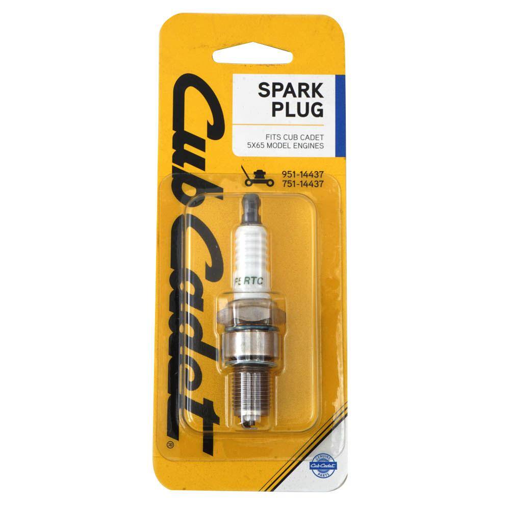 Cub Cadet Spark Plug for Cub Cadet 140cc 159cc and 196cc Premium OHV Engines OE# 951-14437 or 751-14437 490-250-C014