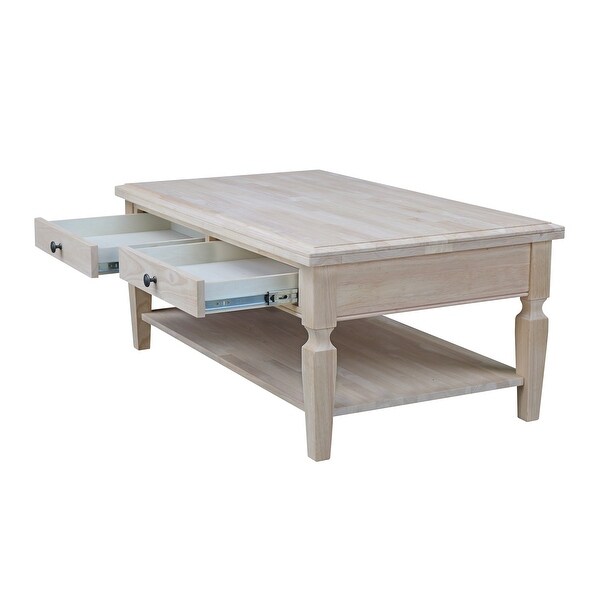 Vista Solid Wood Coffee Table - 48