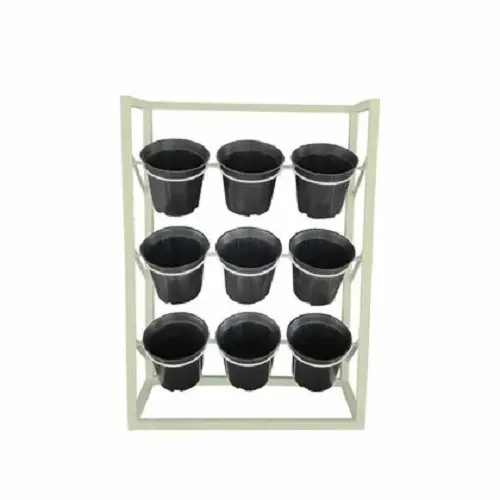 Galvanized Metal Floor Planter Pot with Tall Stand for Living Room Bedroom Hotel and Garden Supplies Hot Selling