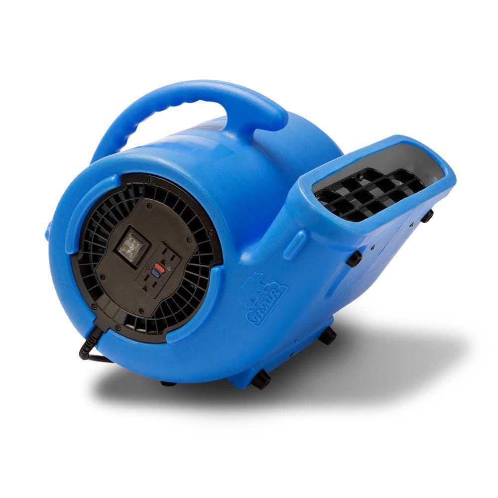 BAir 13 HP Air Mover for Water Damage Restoration Carpet Dryer Janitorial Floor Blower Fan in Blue