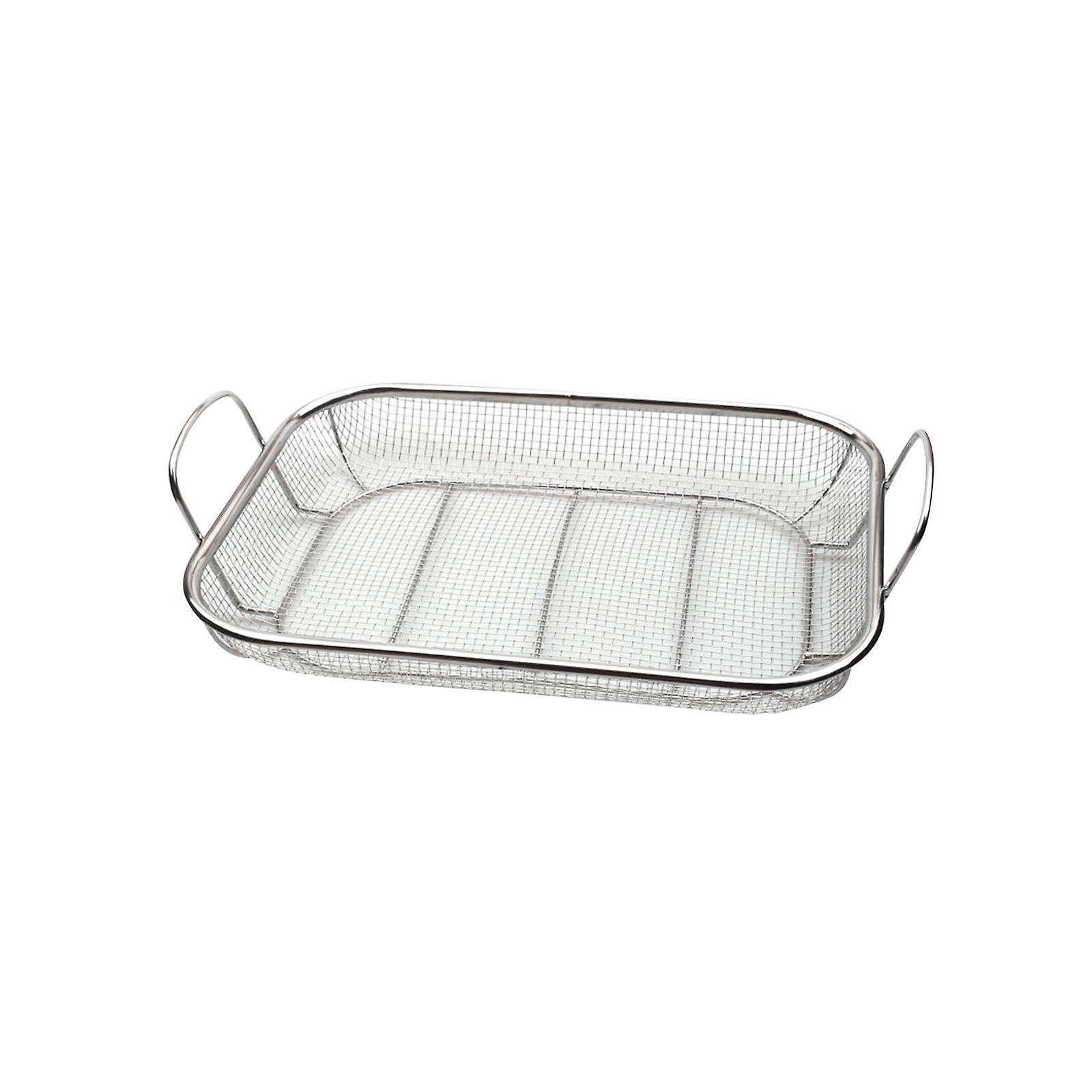 Vegetable Barbecue Basket Grill Basket Portable Rectangle For Meats And Fish