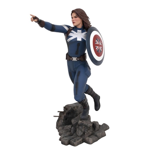 Diamond Select Marvel Gallery Captain Carter 10 Inch Pvc Statue