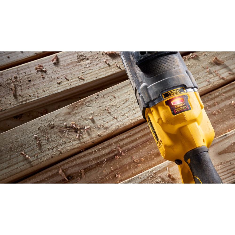 DEWALT 20V MAX XR 7/16 Compact Quick Change Stud and Joist Drill with POWER DETECT Brushless Cordless Bare Tool ;