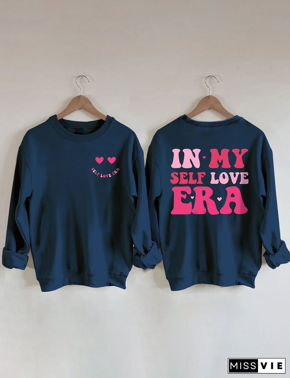 In My Self Love ERA 2-sided Printed Sweatshirt