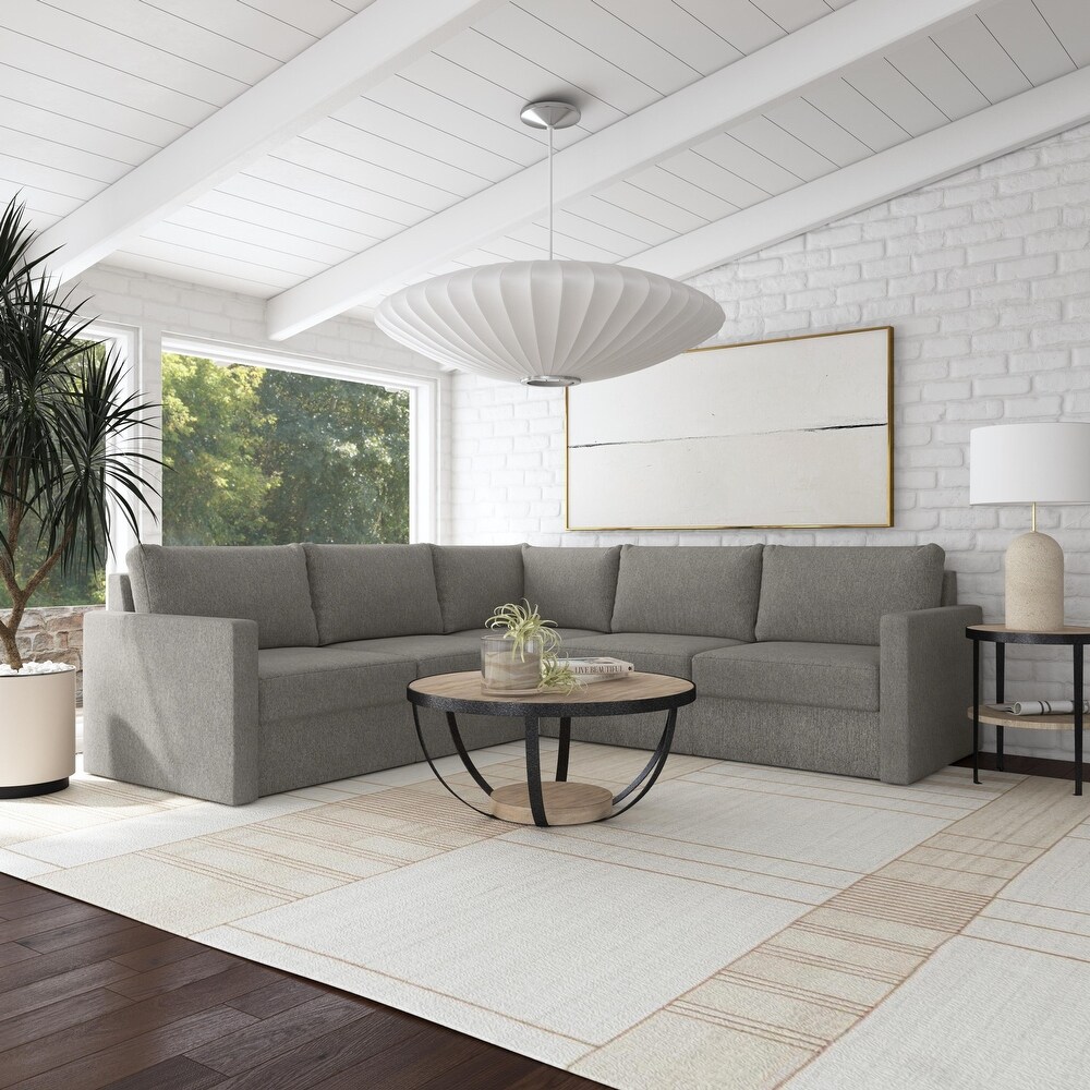 Flex 5 Seat Modular Sectional with Standard Arms by Flexsteel   103\