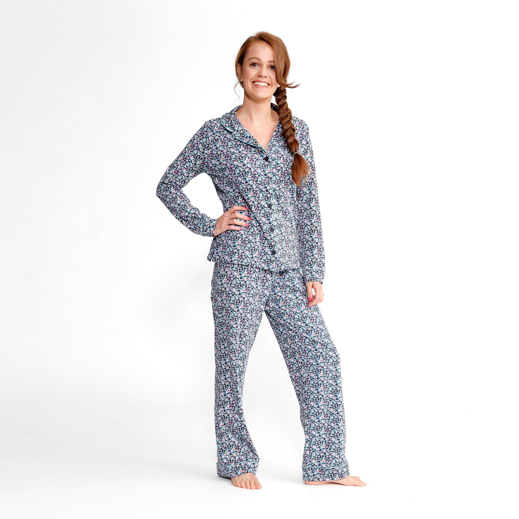 Long-Sleeved Pajama Set