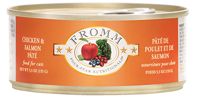 Fromm Four-Star Chicken and Salmon Pate for Cats