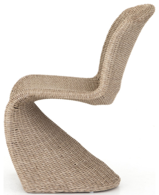 Percy Outdoor Dining Chair   Tropical   Outdoor Dining Chairs   by Marco Polo Imports  Houzz