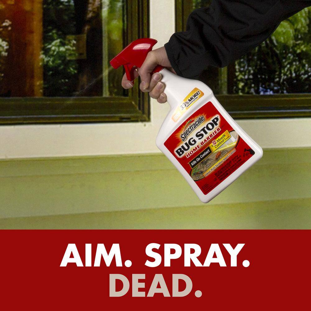 Spectracide Bug Stop 32 oz. Ready-to-Use Indoor Plus Outdoor Home Insect Control HG-96427