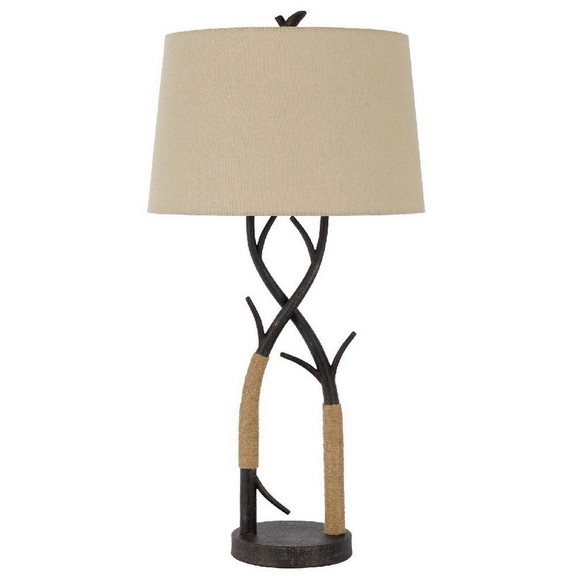 Benjara BM272217 32 Inch Metal Tree Branch Base Ta...