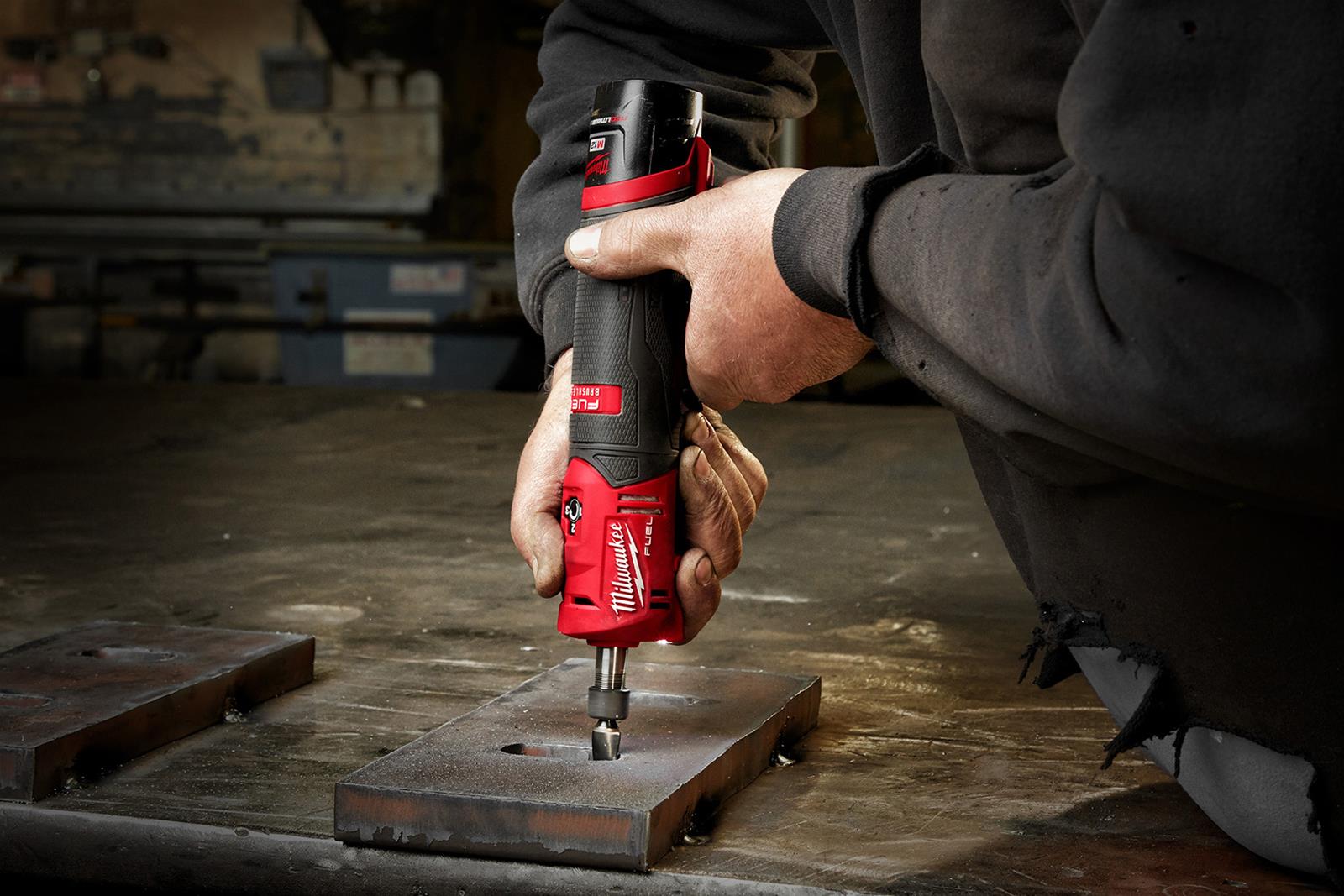 Milwaukee Tool 2486-20 Milwaukee M12 FUEL Cordless Lithium-Ion Straight Die Grinders