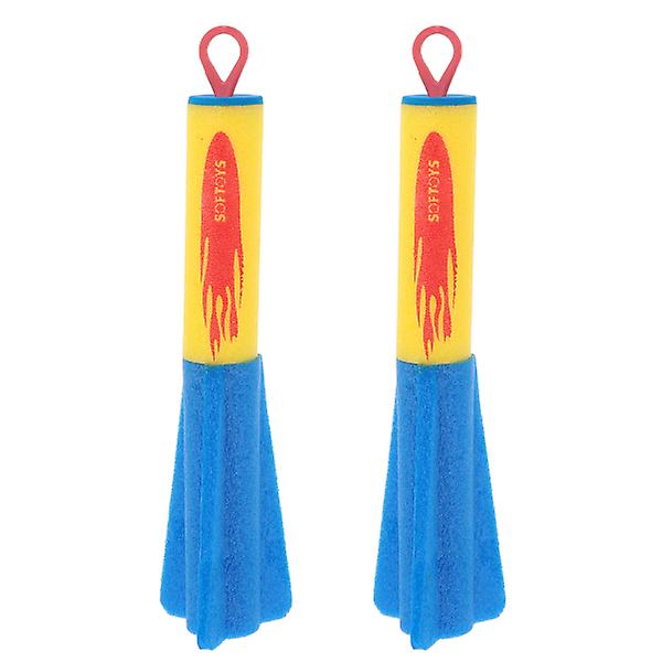 2pcs Kid's Hand Throwing Rockets Toys Children Outdoor Rockets Flying Toy